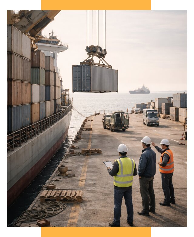 Морские перевозки грузов по миру от 45855 р. | СетСервис-Длн