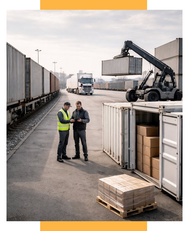 Международные мультимодальные перевозки от 45855 р. | СетСервис-Длн