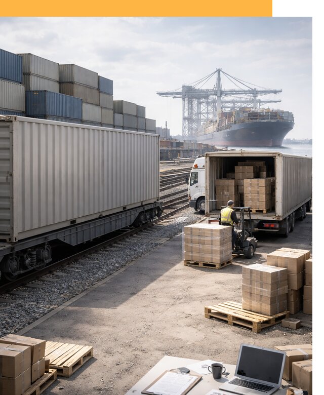 Мультимодальные перевозки грузов по миру от 45855 руб