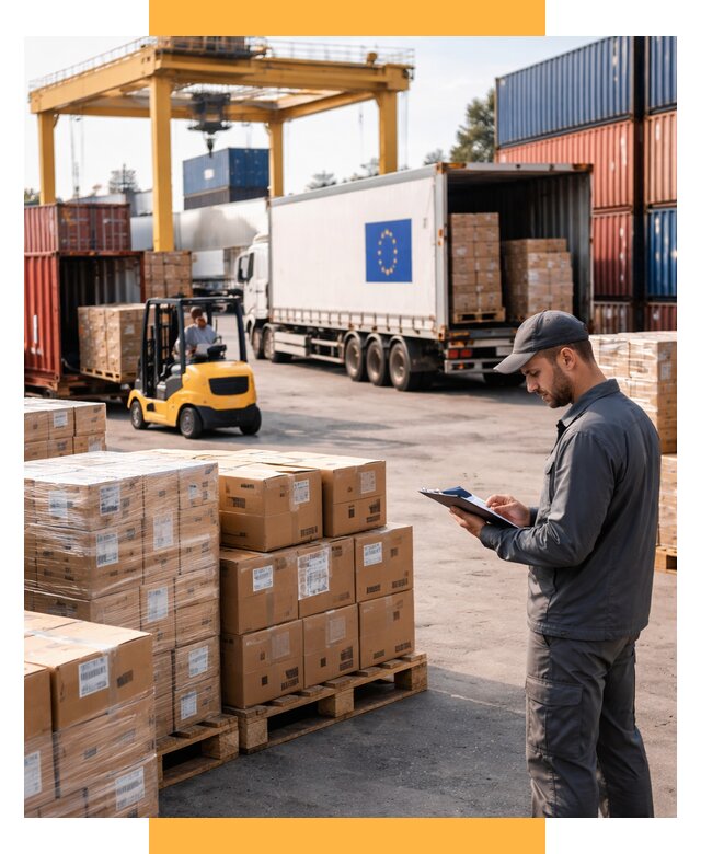 Доставка грузов из Европы от 12228 р., логистика СетСервис-Длн