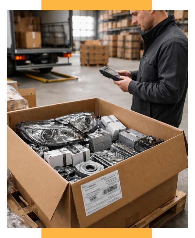 Доставка автозапчастей из Европы под ключ от 12738 р. | СетСервис-Длн