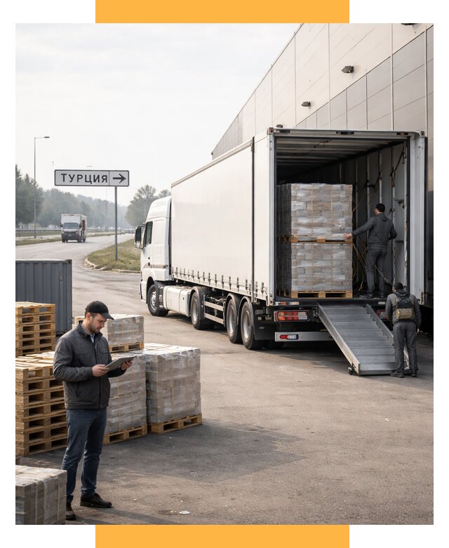 Автоперевозки и доставка фурой из Турции от 122280 р. | СетСервис-Длн