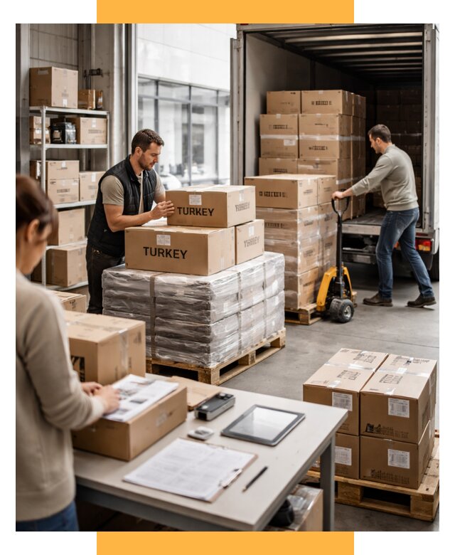 Доставка одежды из Турции от 6624 р. под ключ, СетСервис-Длн