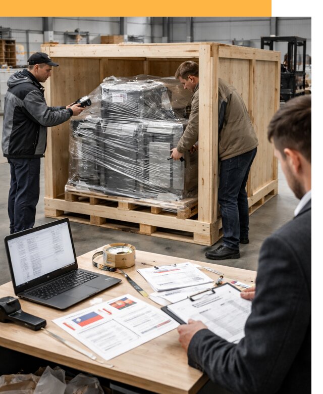 Доставка промышленного оборудования из США от 66235 руб