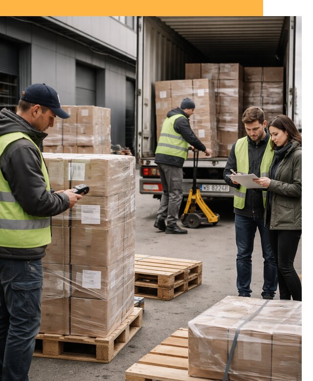 Доставка грузов из Польши: морем, авто и авиа от 7643