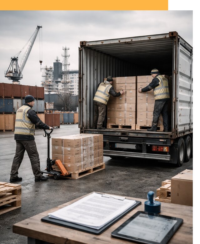 Доставка грузов из Латвии от 25475 руб, морская, авто, авиа