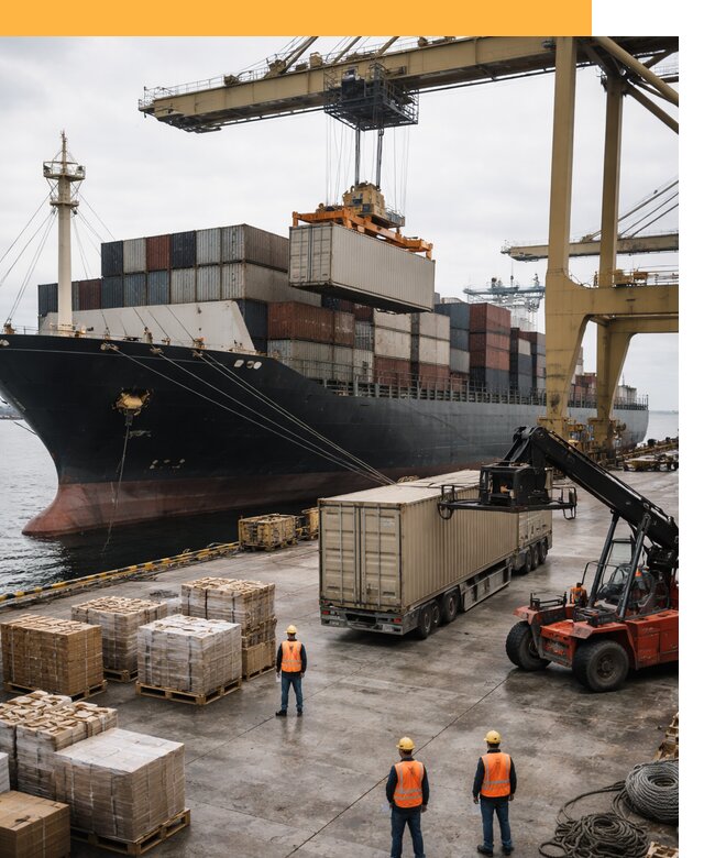 Морские перевозки из Индии: доставка FCL/LCL, таможня от 122280