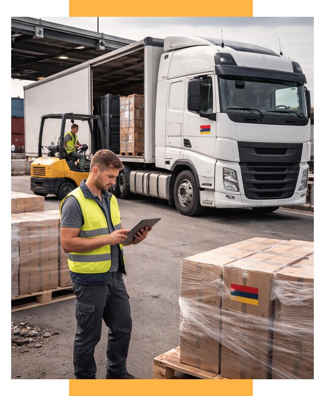 Автоперевозки из Армении от 96805 р. — услуги СетСервис-Длн