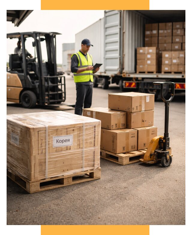 Доставка грузов в Корею из России от 35665 р. | СетСервис-Длн