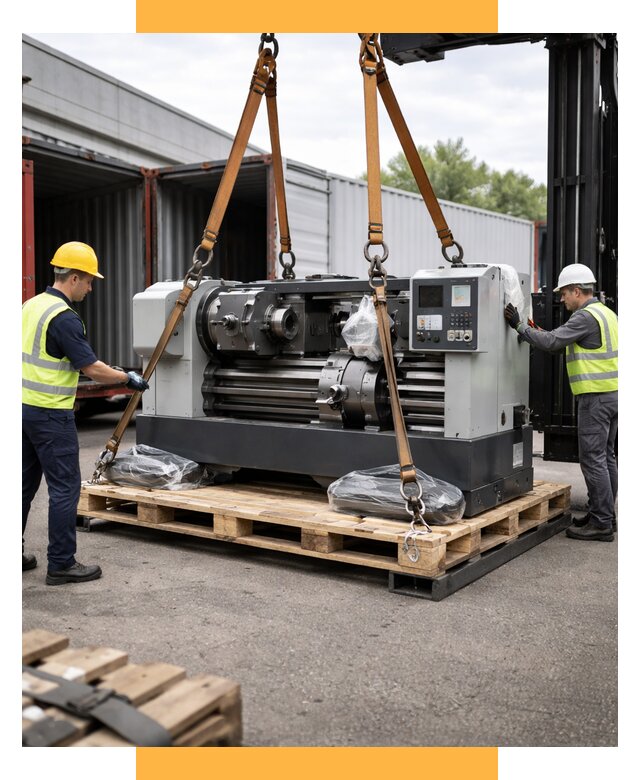 Перевозка станков и таможня от 61140 р. | СетСервис-Длн логистика