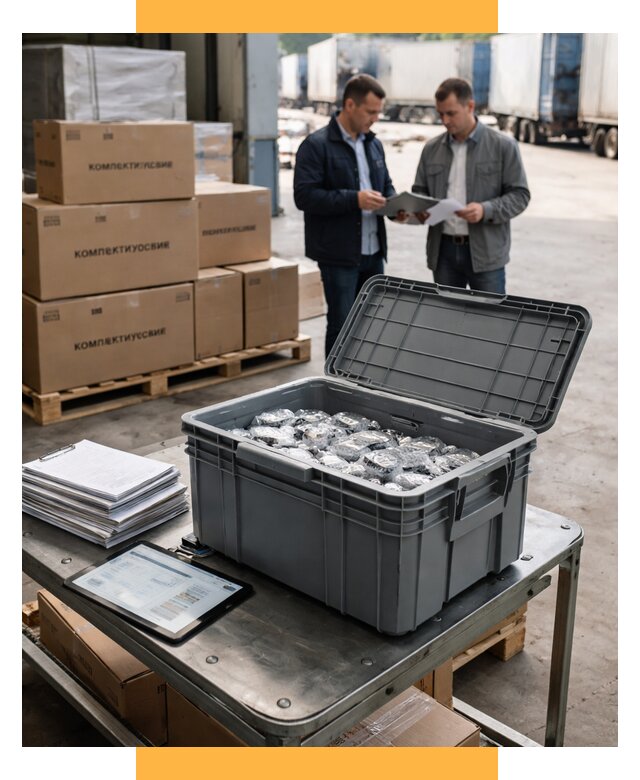 Перевозка комплектующих из Китая от 6624 р. | СетСервис-Длн