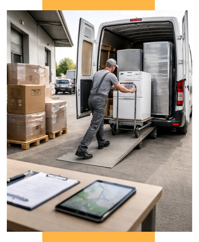 Перевозка бытовой техники от 6624 р. - логистика СетСервис-Длн