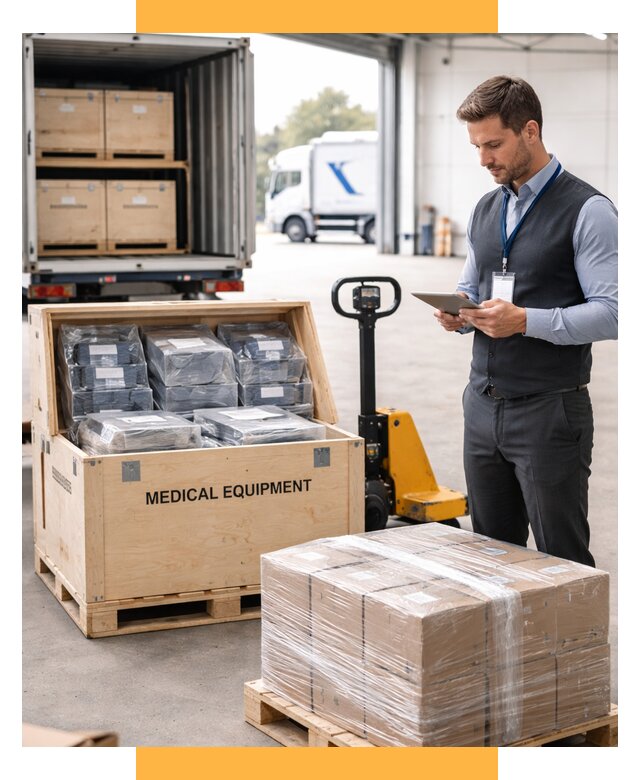 Перевозка медицинского оборудования от 15285 р. в СетСервис-Длн