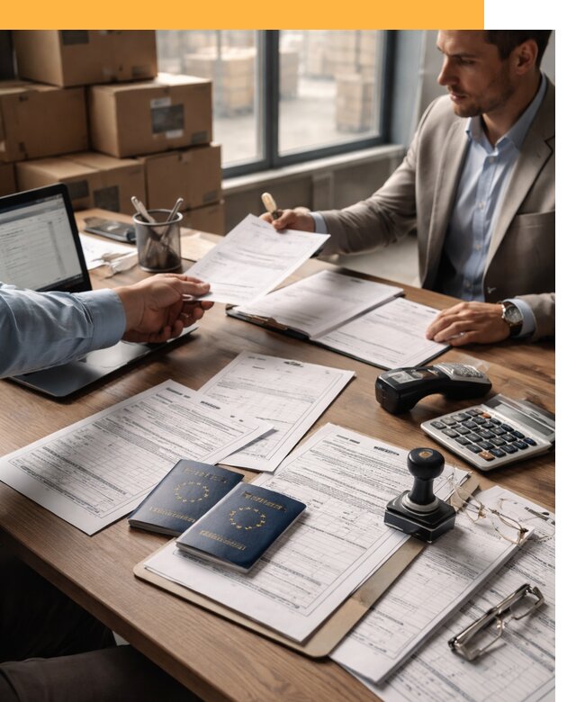 Таможенное оформление грузов из Европы от 8662 руб