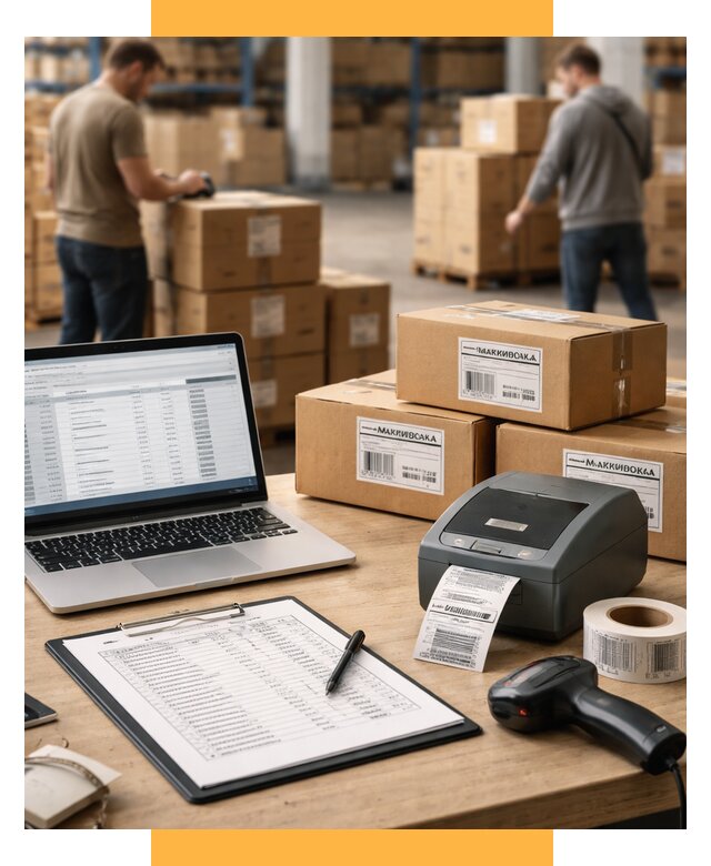 Маркировка импортных товаров от 4586 р. под ключ, СетСервис-Длн